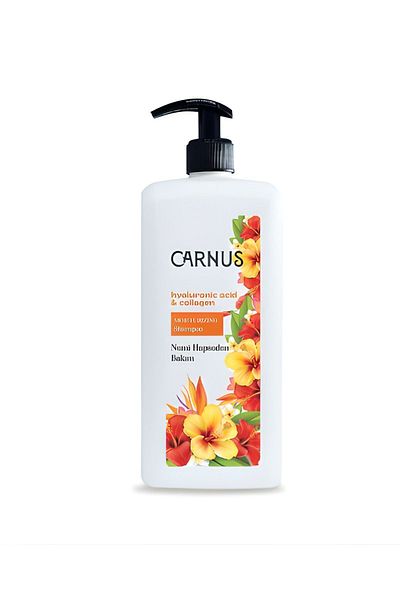 Carnus 1000 ML Moisture Care Shampoo - Hyaluronic Acid and Collagen