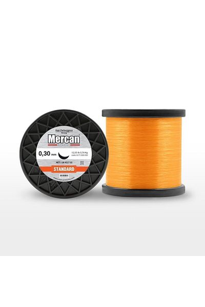 Mercan Standard Orange 1 kg Coil Fishing Line