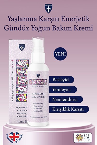 Aquas Yaşlanma Karşıtı Enerjitik Günlük Yoğun Nemlendirici Krem Spf 15