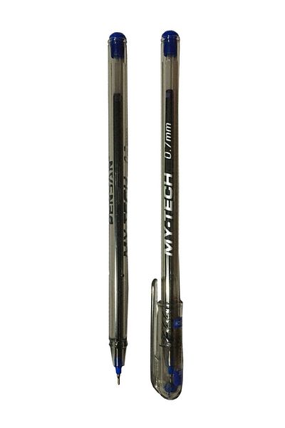 Pensan My Tech Ballpoint Pen 0.7mm 10 Blue - 10 Red (20 Pieces)