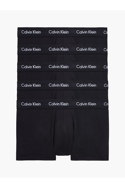 Calvin Klein Men's Signed Black Boxers with Elastic Band 000nb2734a-xwb