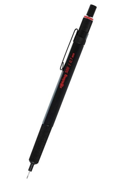 Rotring Rotring 500 0.7 Mm Black Mechanical Pencil214201