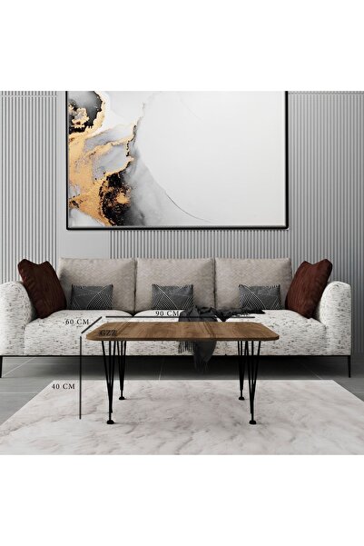 GZZ 60-90 TABLA 40 CM YÜKSEKLİK ORTA SEHPA ÇALIŞMA MASASI