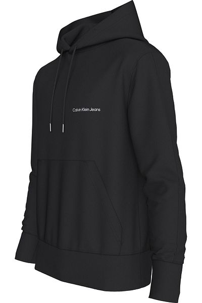 Calvin Klein Pánská mikina s logem značky z organické bavlny černá vhodná pro každodenní použití J30j324620-beh