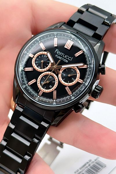 Ferrucci Function Steel Cord Men's Wristwatch