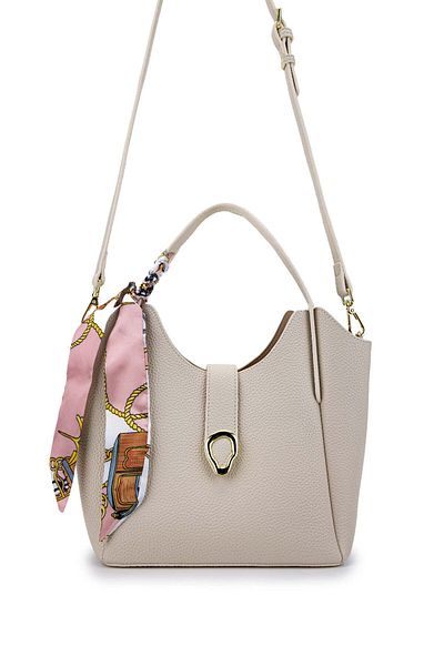 Tamer Tanca Beige Vegan Women's Arm Bag