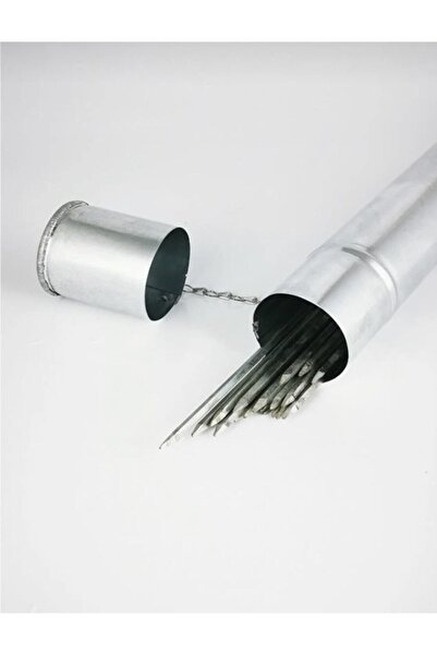 Robin akyıl 20'li Paslanmaz Galvanizli Kebap Kuşbaşı Ciğer Tavuk Şişi Seti