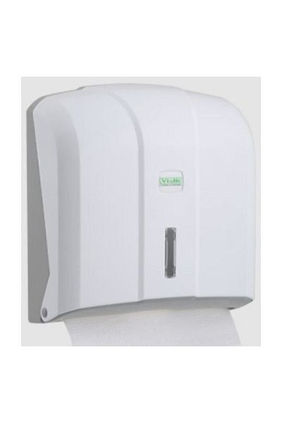 Vialli Kh 300 Z Ply Paper Towel Dispenser White - Capacity 300 Paper