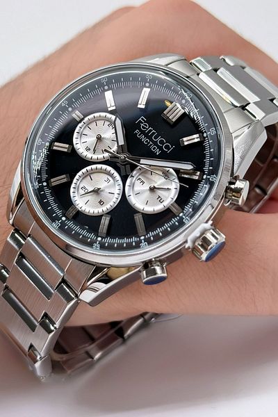 Ferrucci Function Steel Cord Men's Wristwatch