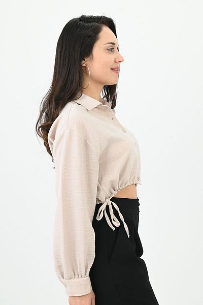 Koza Butik Cămașă Crop pentru damă 1729-24