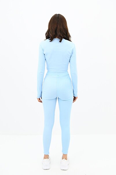 Koza Butik Set cu colanți pentru femei Camisole Crop - 3727-23