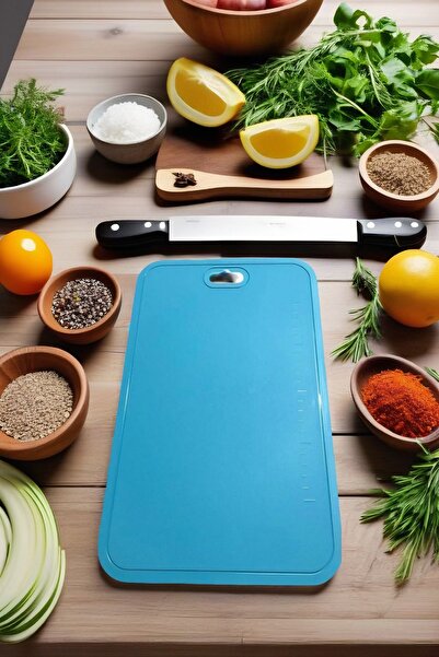 Open Home Concept Ice Blue Bread and Fruit Non-slip Stand - Vegetable-proof C...