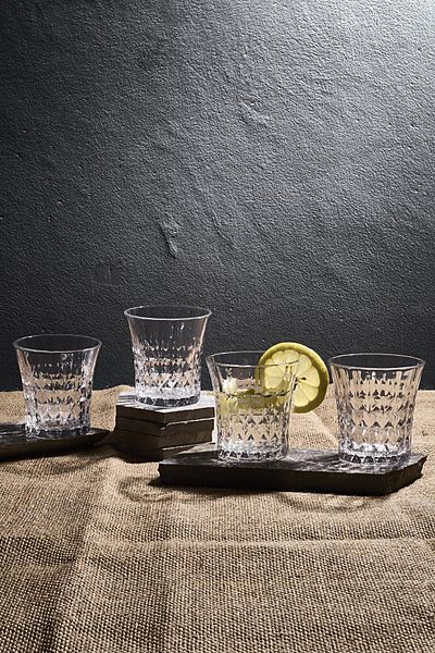 Perotti Arturo Wide 4-Piece Crystal Cam Cup - 260ml