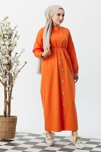 TOFİSA 8369-oranžové šaty