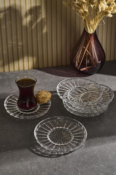 Perotti Ringo Line 6-Piece 13cm Tea Plate - Stylish and Functional Design