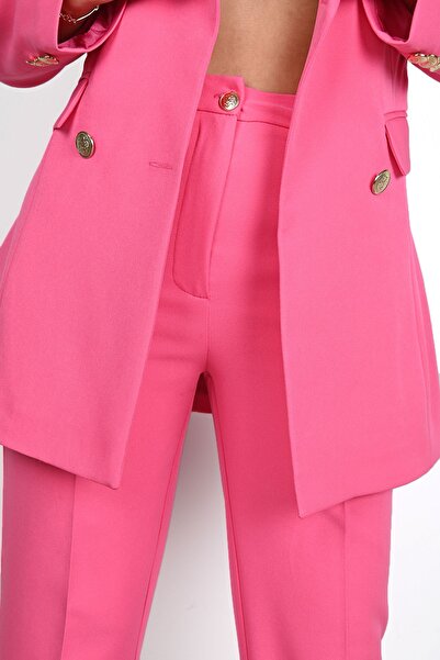 ADROM Γυναικείο Σετ Παντελόνι Καρότο Διπλό Μπουφάν 9001-24