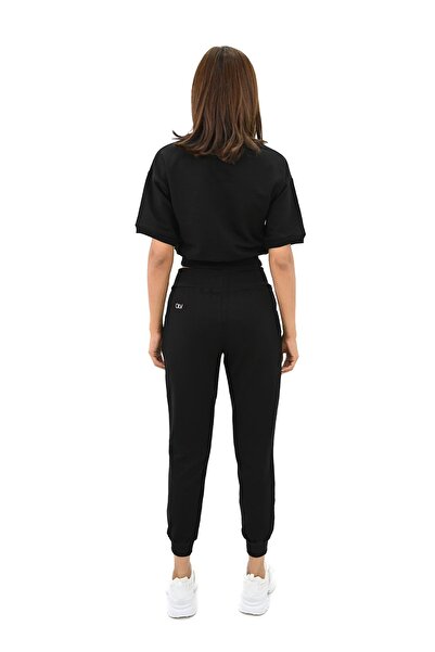 Koza Butik Γυναικείο Σετ Φούτερ με κοντομάνικο στάμπα 3763-23