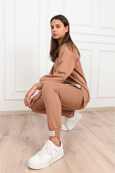 Koza Butik Γυναικεία αθλητική φόρμα με φερμουάρ - 3422-23