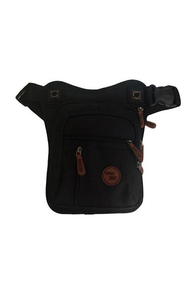 SEVENTEEN Women's Black Biker Bag