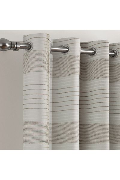 Home Box Nordic 2-Piece Sheer Curtain Set - 140x240 cm