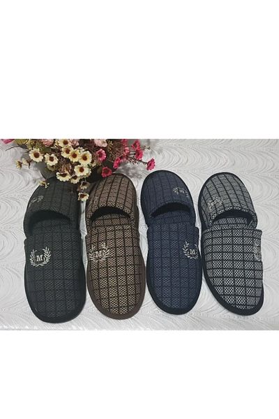 Armis Papuci de casă pentru bărbați Set de 4 - Pachet pentru oaspeți, zestre, papuci de mire și balcon