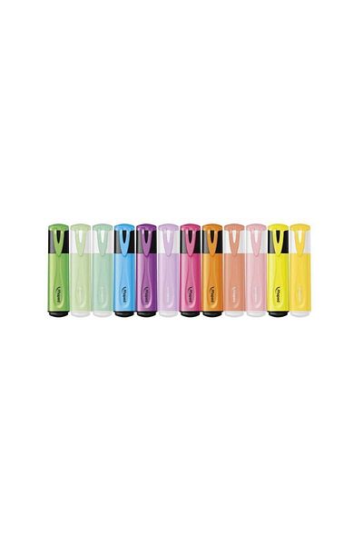 Maped Set of 12 Pastel Highlighter Pens