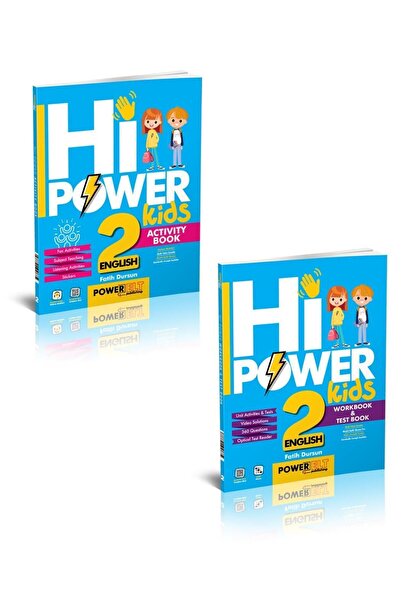 Model Eğitim Yayınları 2.sınıf Hi! Power Kıds Ingilizce Set (2 KİTAP)