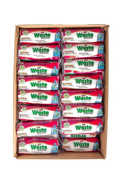 SA WASTE Small Size Garbage Bag 40*47 cm 50 PCS BOX 2000 PCS