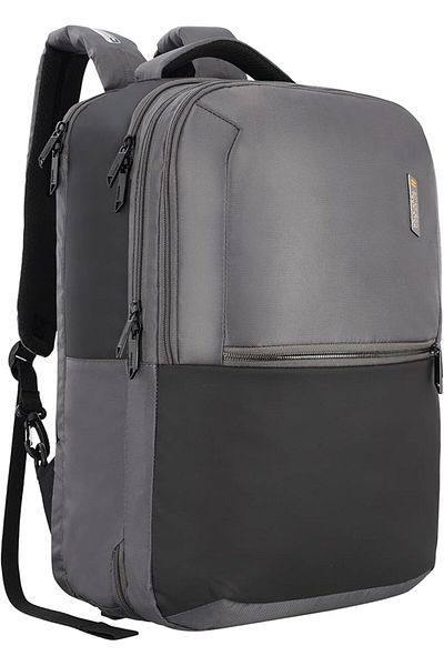 American Tourister Segno 2.0 2 Way Laptop Bag Unisex Pop Packs - Grey - 1 Year Global Warranty
