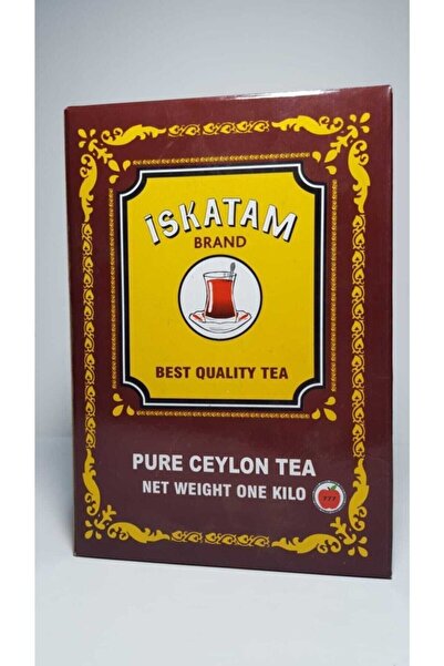 Iskatam Kutu Pekoe Seylan Çay 800 gr