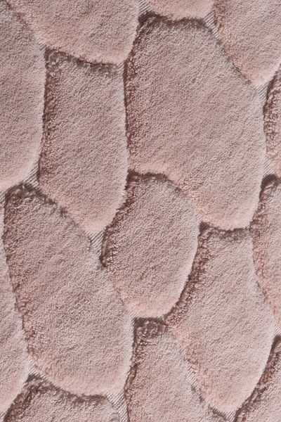 Chilai Home Lino Powder Cotton Σετ 2 60x100 cm 50x60 cm Σετ πατάκι μπάνιου