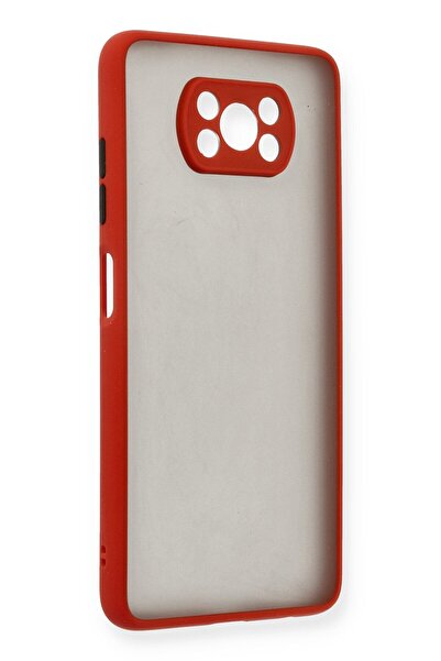 eyl techno Xiaomi Poco X3/X3 Pro Case Camera Protected Back Matte Frosted Colorful Key Cover
