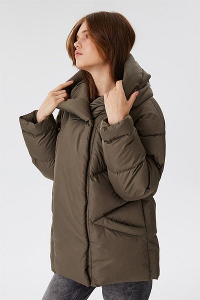 Lee Cooper Γυναικείο παλτό Meley Khaki