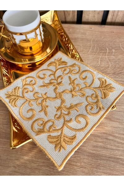 Nakışkonsept Șervețel de cocktail brodat Maraş Artizanat