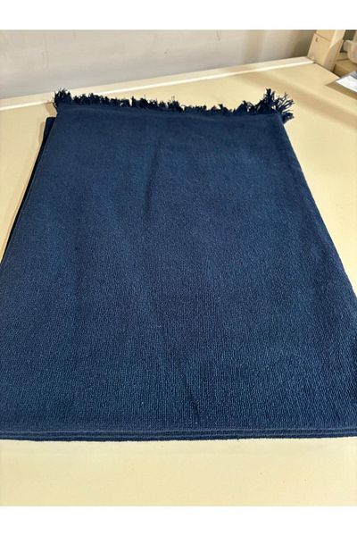 Deneme Zamanı Oversized Large Size Bath Towel 100X150 Navy Blue