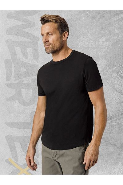 WEARTEX Unisex Oval Cut Slim Fit T-Shirt - Plain Unprinted