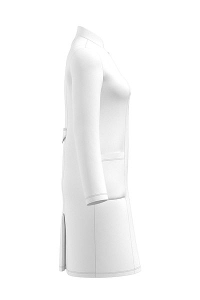 Myscrubs Judge Collar |   Snap Fastener Standard Size Apron / Judge Collar |   Snap Button Standard Size White Apron