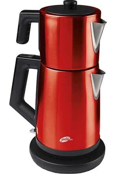 GOLDMASTER Acacia Red Steel Tea Machine 2200w Gm7344