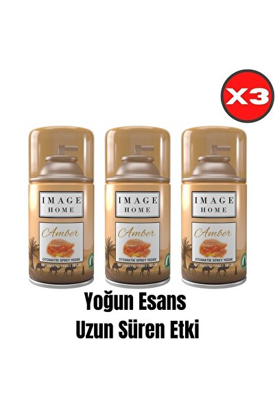 İMAGE HOME Oto Makine Koku Amber Yedek Sprey 250 Ml