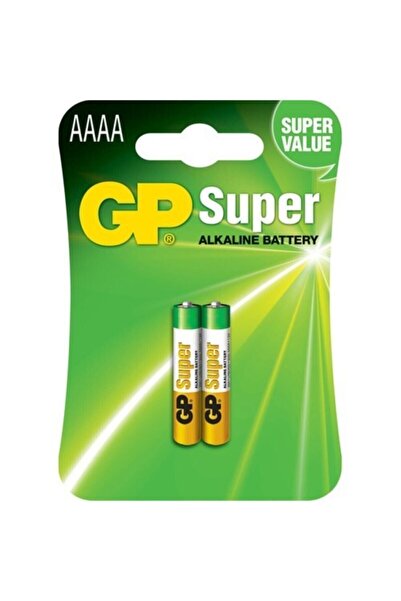 GP Batteries Gp 2'li Super Alkalin 25a Incenin Incesi Pil Lr61-aaaa Carx8