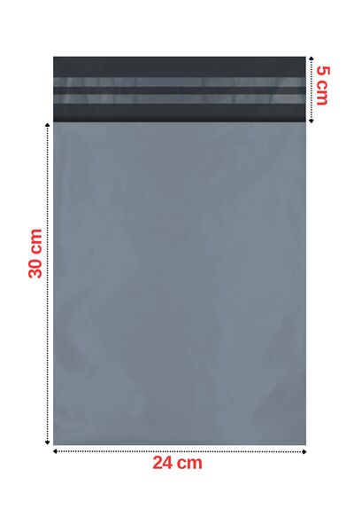 POŞETİSTAN Cepsiz Kargo Poşeti 1000 Adet 24x30 X 5 Cm