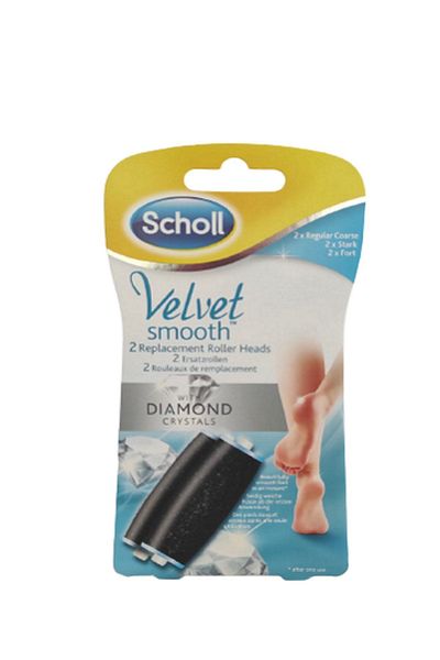 Scholl Regular Coarse Replacement Head for Medium Hard-Hard Leathers