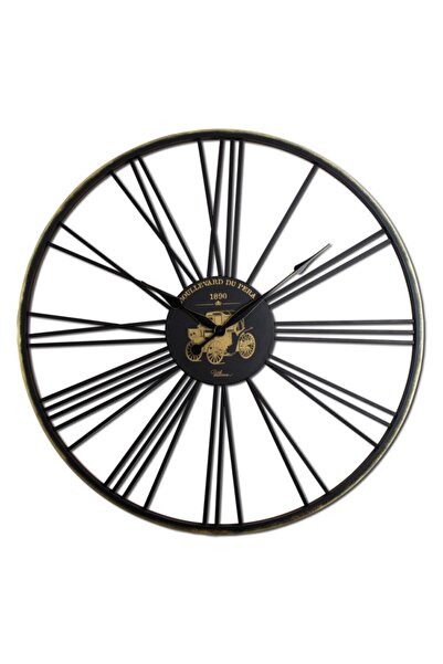 ULTIMA Regal Ultima 2689 B Metal Roma Rakam Duvar Saati