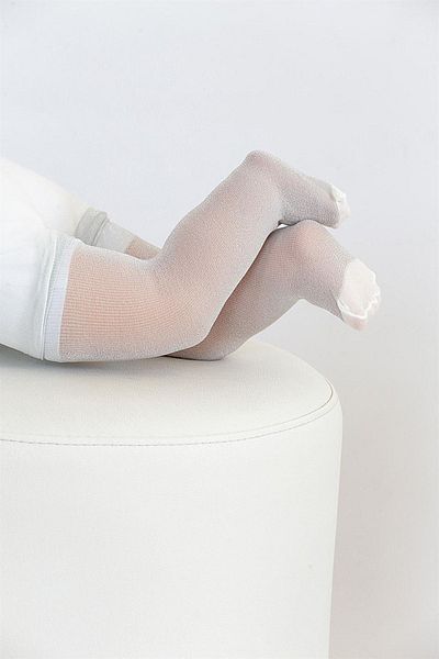 Daymod Baby Cream Color Glitter Pantyhose