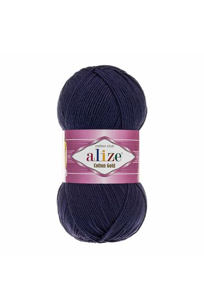 Alize Βαμβακερό Χρυσό 58 Navy Blue 100 Γρ. - 330 Mt. 55% βαμβάκι