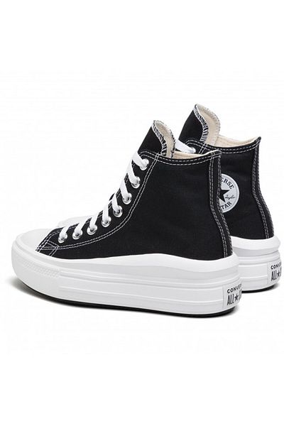 converse Černé dámské boty Chuck Taylor All Star Move 568497 C-001