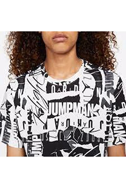 Nike Nıke Jordan Jumpman Flight All-over Print Short-sleeve Spor T-shirt