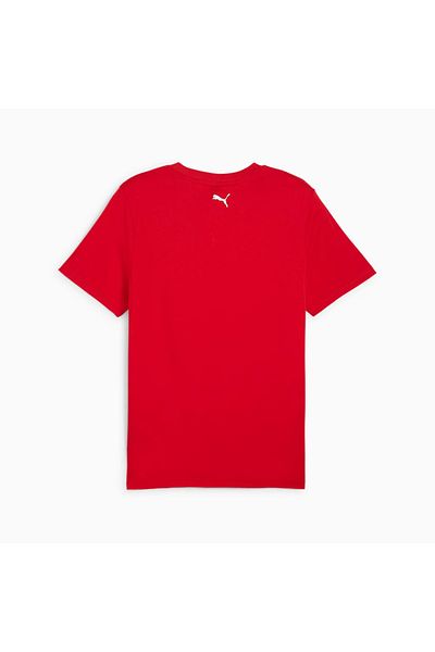 Puma Ferrari Walking Tonal Embroidered Men's T-shirt