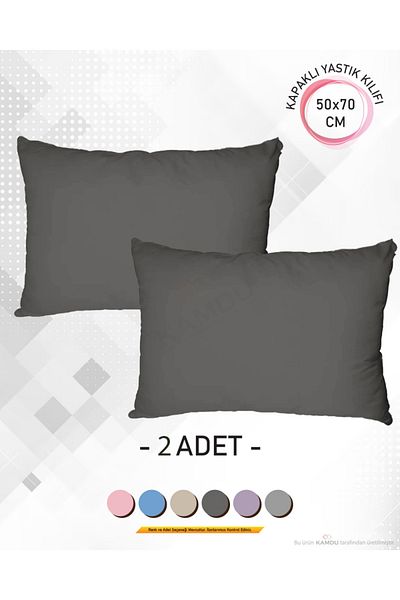 TAHT 2 τεμάχια πολύχρωμη, 50x70 κάλυμμα Ranforce Luxury μαξιλαροθήκη, βαμβακερή μαξιλαροθήκη, αλλεργική μαξιλαροθήκη