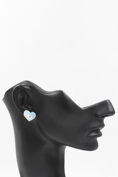 Chantaky 097 7504 Heart Eye Earrings